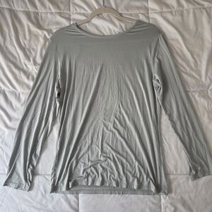 Elegant Gray Women's Top